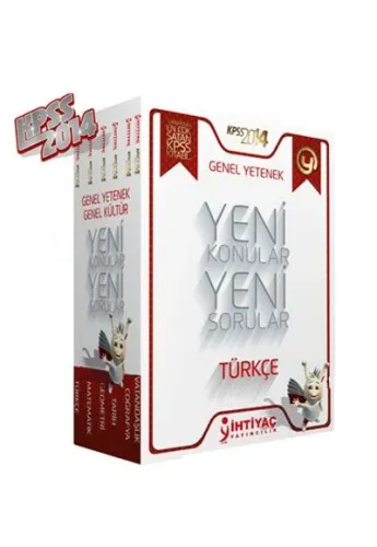 2014 KPSS Genel Yetenek Genel Kültür Konu Anlatımlı Modüler Set İhtiyaç Yayınevi
