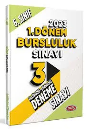 Data - 6.Sınıf 1.Dönem Bursluluk Çözümlü 3 Deneme