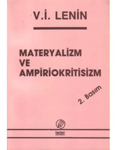 Materyalizm ve Ampiriokritisizm