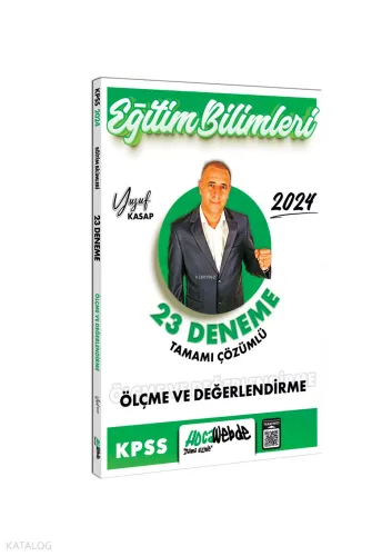 HocaWebde 2024 KPSS Eğitim Bilimleri Ölçme ve Değerlendirme Tamamı Çözümlü 23 Deneme