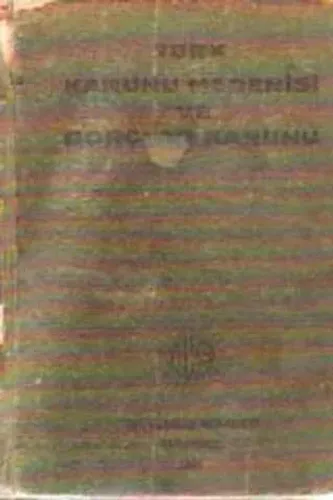 Türk Kanunu Medenisi ve Borçlar Kanunu