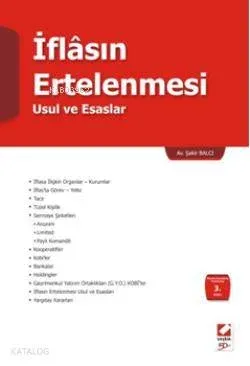 İflasın Ertelenmesi; Usul ve Esaslar
