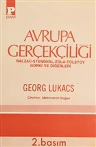 Avrupa Gerçekçiliği - Georg Lukacs