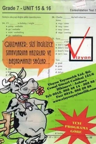 Quizmaker İngilizce Yaprak Testleri
