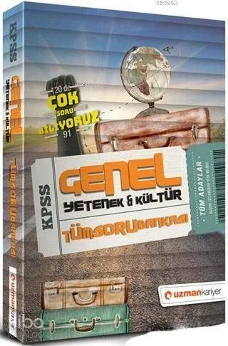 2019 KPSS Genel Yetenek ve Genel Kültür Tüm Soru Bankası