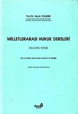 Milletlerarası Hukuk Dersleri Devletin Yetkisi
