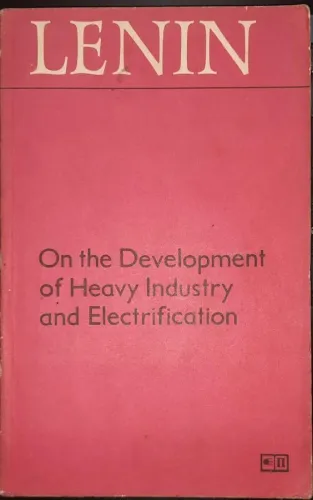 On the Development of Heavy Industry and Electrification
