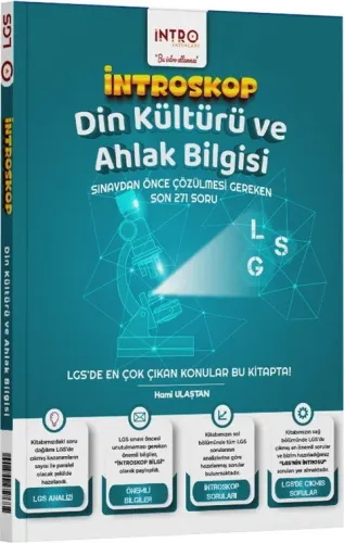 İntro Yayınları 8. Sınıf LGS Din Kültürü ve Ahlak Bilgisi İntroskop Soru Bankası