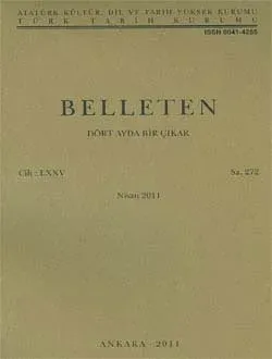 Belleten 272. Sayı