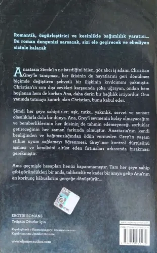 Özgürlüğün Elli Tonu E L James Pegasus Yayıncılık