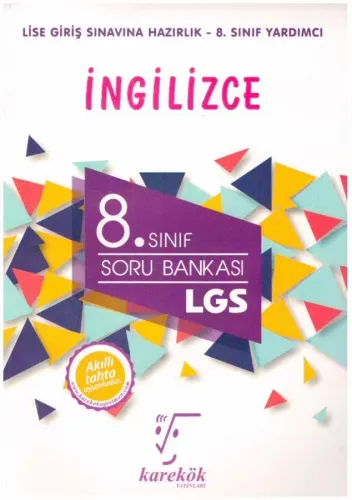 Karekök Yayınları 8. Sınıf LGS İngilizce Soru Bankası