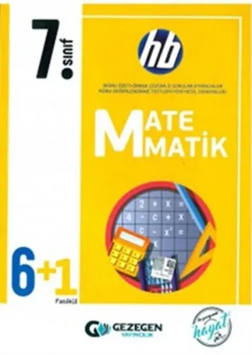 Gezegen Yayınları 7. Sınıf Matematik 6 + 1 Fasikül