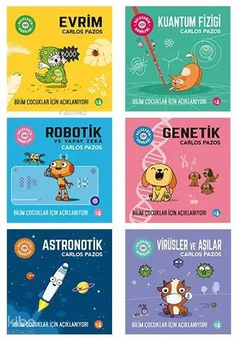 Geleceğin Dahileri Seti - 6 Kitap Takım