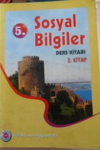 5. sınıf sosyal bilgiler ders kitabı 2. kitap