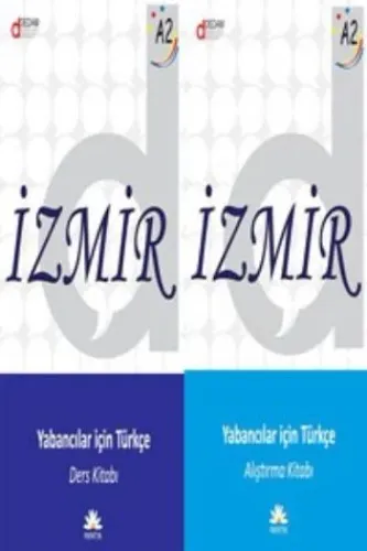 Izmir A2 Seti Yabancılar Için TürkçeDers Kitabı+Alıştırma Kitabı