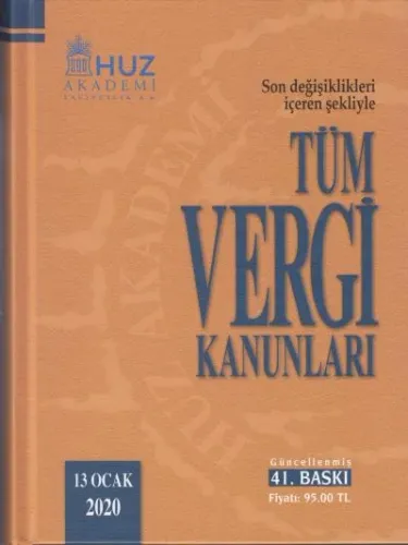 Tüm Vergi Kanunları