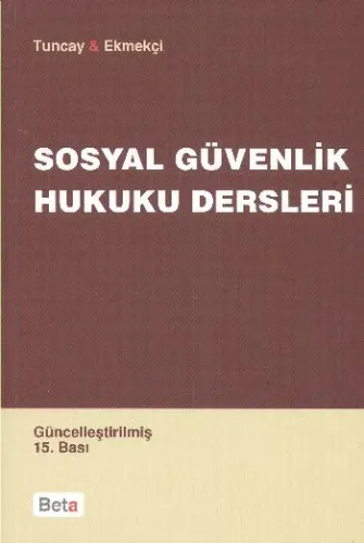 Sosyal Güvenlik Hukuk Dersleri
