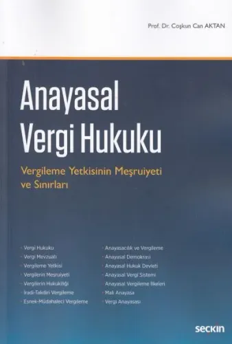 Anayasal Vergi Hukuku