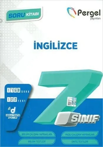 Pergel Yayınları 7. Sınıf İngilizce Soru Kitabı