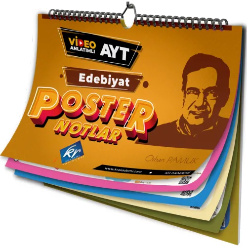 KR Akademi AYT Edebiyat Posteri