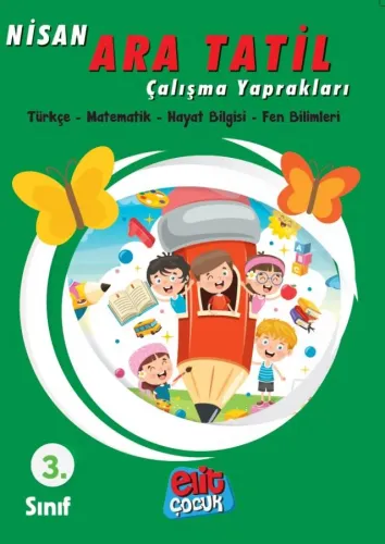 Elitçocuk 3. Sınıf Bahar Ara Tatil Çalışma Yaprakları