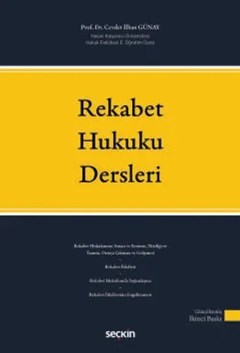 Rekabet Hukuku Dersleri