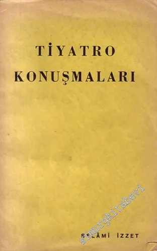 Tiyatro Konuşmaları -        1936