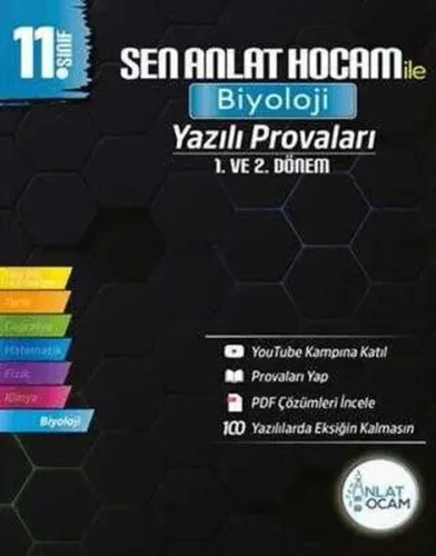 Tonguç Akademi 11. Sınıf Biyoloji Sen Anlat Hocam Yazılı Provaları
