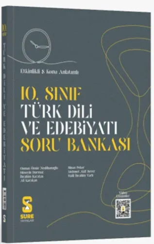 Süre Yayınları 10. Sınıf Türk Dili ve Edebiyatı Soru Bankası