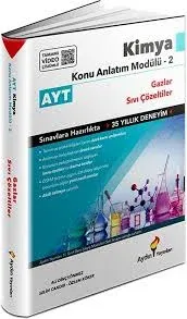 AYDIN AYT KİMYA KONU ANLATIM MODÜLÜ 2 (GAZLAR VE SIVI ÇÖZELTİLER) (KAMPANYALI ÜR