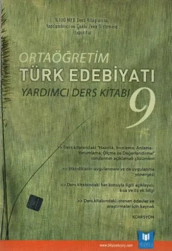Bilgiyolu 9. Sınıf Türk Edebiyatı (Yardımcı Ders Kitabı)