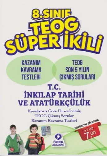 KAMPANYALI - Örnek Akademi 8. Sınıf TEOG Süper İkili İnkılap Tarihi ve KAMPANYALI - Örnek Akademi 8. Sınıf TEOG Süper İkili İnkılap Tarihi ve