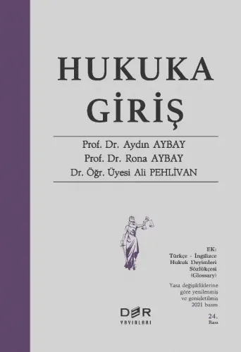Hukuka Giriş Ciltli