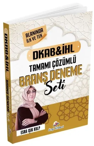 Dizgi Kitap Yayınları 2026 ÖABT DKAB İHL Tamamı Çözümlü Branş Deneme Seti