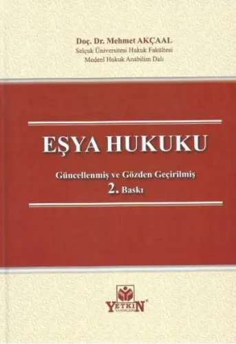 Eşya Hukuku