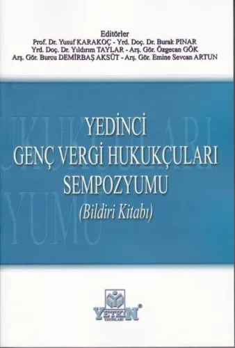 Yedinci Genç Vergi Hukukçuları Sempozyumu