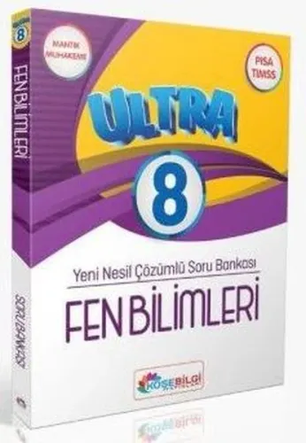 KöşeBilgi Yayınları 8. Sınıf Fen Bilimleri Ultra Çözümsüz Soru Bankası
