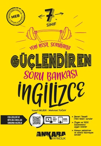Ankara Yayıncılık 7. Sınıf İngilizce Güçlendiren Soru Bankası