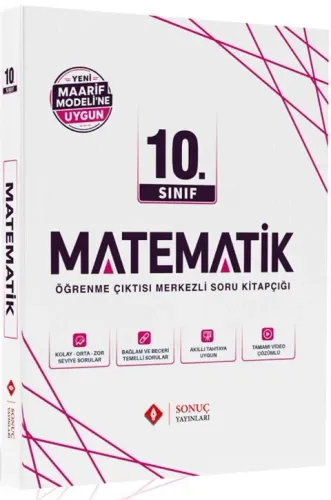 Sonuç 10. Sınıf Matematik Maarif Modele Uygun Modüller Set