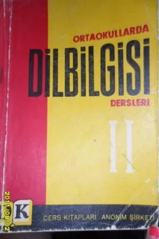 Dilbilgisi Dersleri II