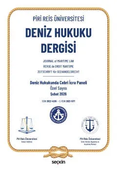 Piri Reis Üniversitesi Deniz Hukuku Dergisi