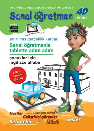 Danik Sanal Öğretmen Polis Çocuklar İçin İngilizce