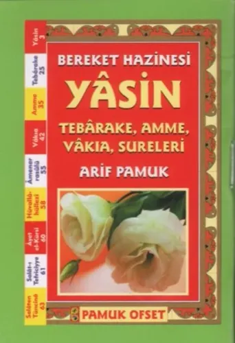 Bereket Hazinesi Yasin (Yas-058, Cep Boy, Plastik Kapak)