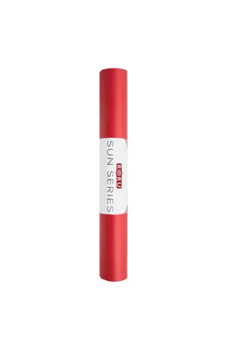 Sun Series 2.5 mm Kaydırmaz Yoga Matı - Kırmızı