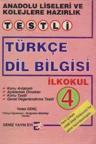 ilk Öğretim Dil Bilgisi/4.sınıf Vedat Genç