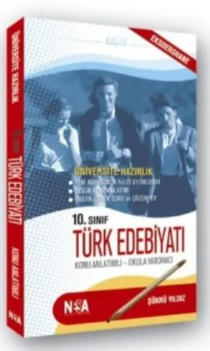 10. Sınıf Türk Edebiyatı; Konu Anlatımlı Cep Kitabı