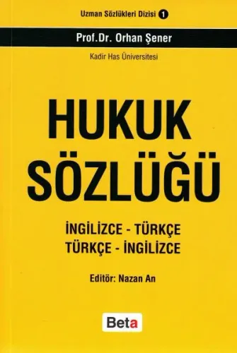 Hukuk Sözlüğü