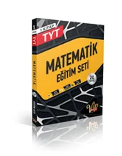 VİP TYT MATEMATİK EĞİTİM SETİ 1. KİTAP - (BRONZ) Kolektif