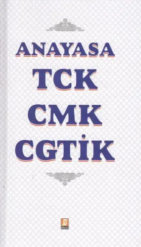 Anayasa TCK CMK CGTİK