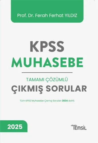 KPSS Muhasebe Tamamı Çözümlü Çıkmış Sorular